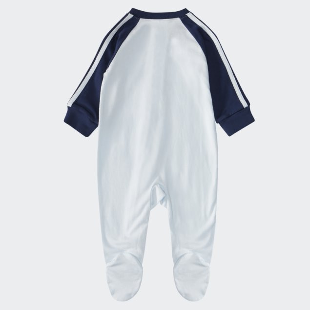 Overoles De Fútbol Raglán Con Cremallera Color Cielo Adidas