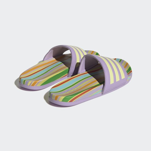 Sandalias Adidas Adilette Comfort Brillo Morado