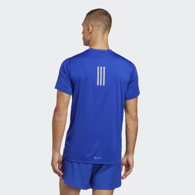 Adidas 4 Running Tee Azul