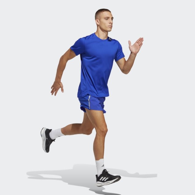 Adidas 4 Running Tee Azul