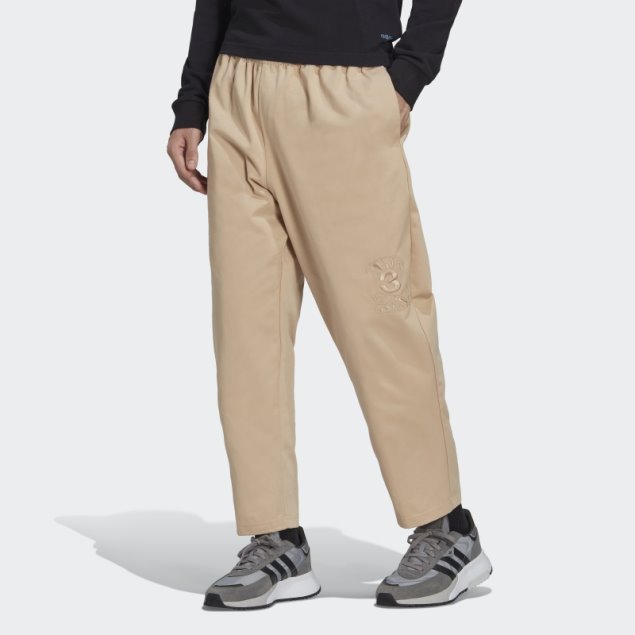 Pantalón Chino Beige Con Gráficos Campus Adidas