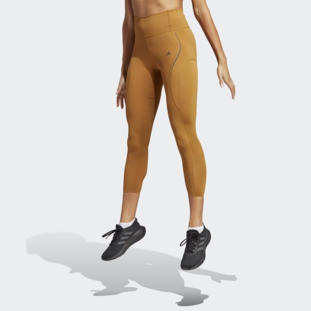 Bronce Leggings De Entrenamiento Adidas Tailored Hiit Luxe