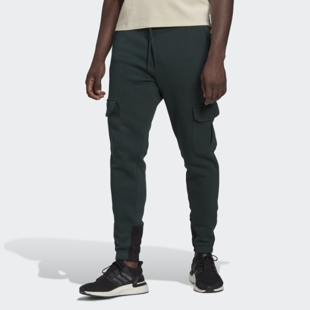 Pantalones Cargo De Forro Polar Con íconos Del Futuro Verde Adidas