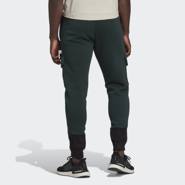 Pantalones Cargo De Forro Polar Con íconos Del Futuro Verde Adidas