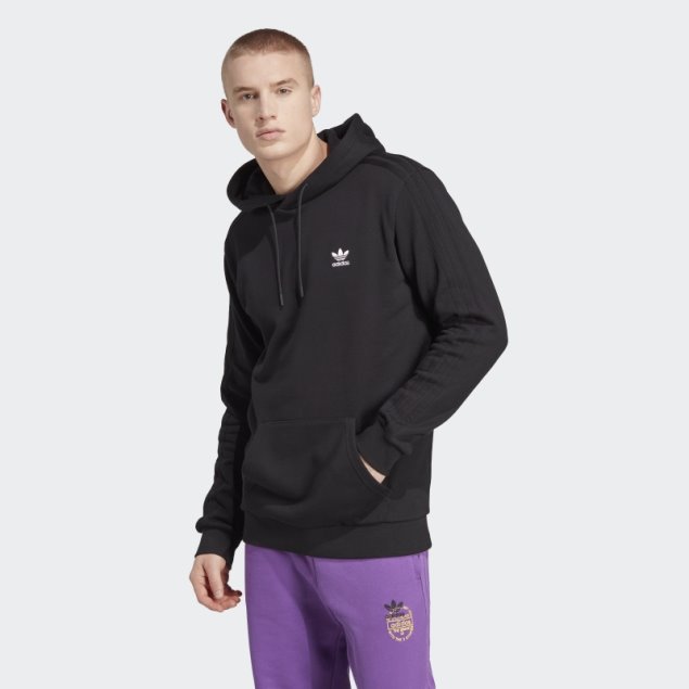 Sudadera Con Capucha New Age Negra Con Gráficos Adidas