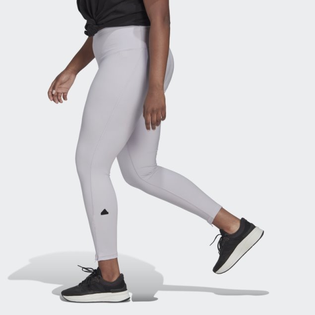 Mallas Adidas De Amanecer Plateadas (tallas Grandes)