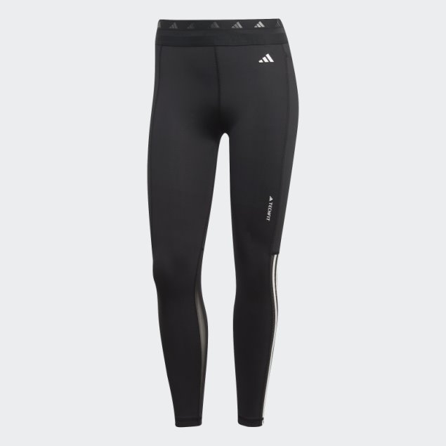 Leggings Negros Adidas Techfit Hyperglam 7/8
