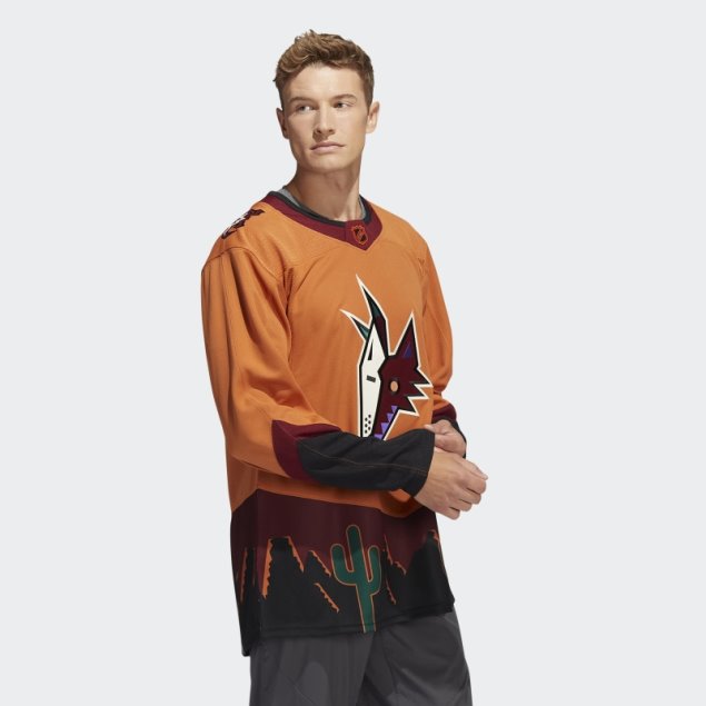 Sienna Coyotes Auténtico Reverso Retro Wordmark Jersey Adidas