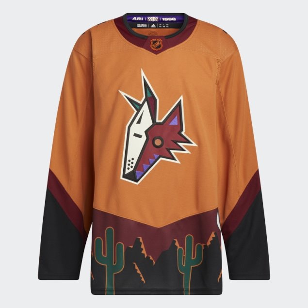 Sienna Coyotes Auténtico Reverso Retro Wordmark Jersey Adidas
