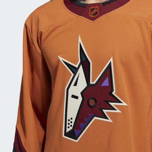 Sienna Coyotes Auténtico Reverso Retro Wordmark Jersey Adidas