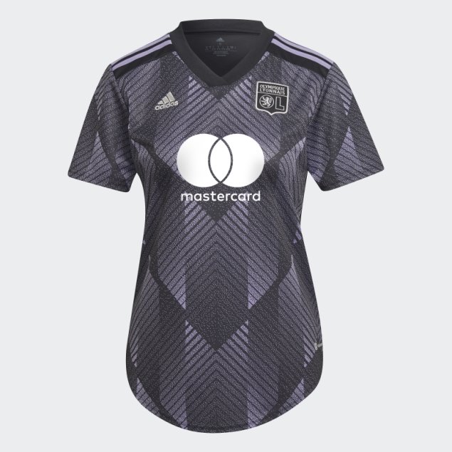 Camiseta Tercera Equipación Olympique Lyonnais 22/23 Negro Adidas