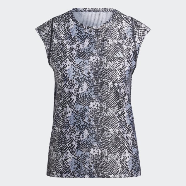 Camiseta Negra Adidas Fast Running Hecha Con Plástico Parley Ocean