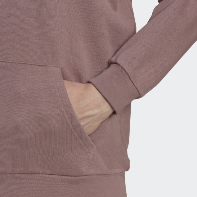 Sudadera Con Capucha Adidas Adicolor Classics Trefoil Morada