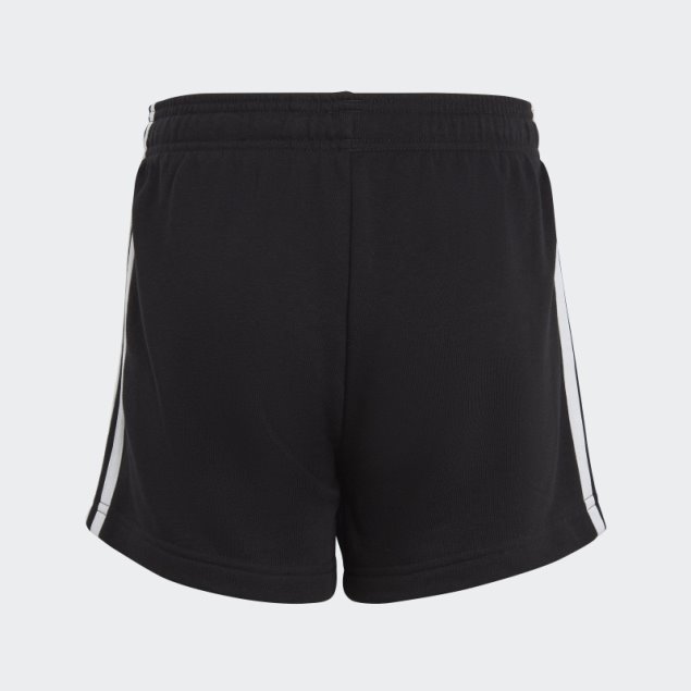 Adidas Shorts Negros Esenciales De 3 Rayas