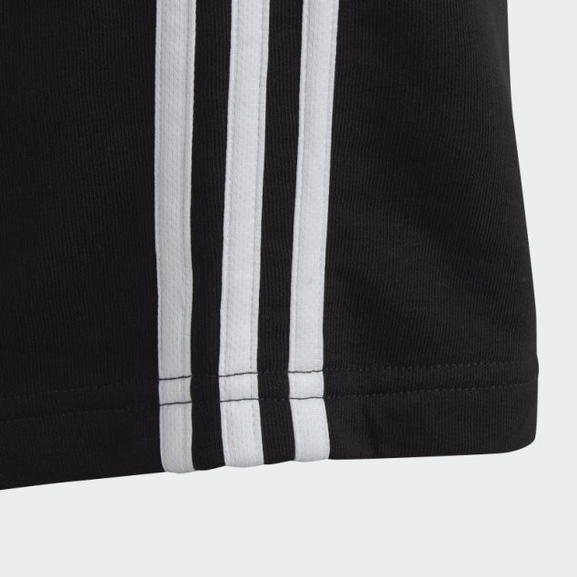 Adidas Shorts Negros Esenciales De 3 Rayas