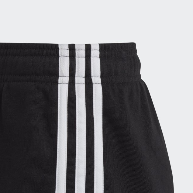 Adidas Shorts Negros Esenciales De 3 Rayas