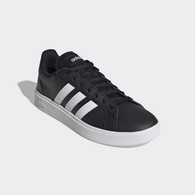 Adidas Grand Court Td Zapatos Casuales De Corte Estilo De Vida Negro