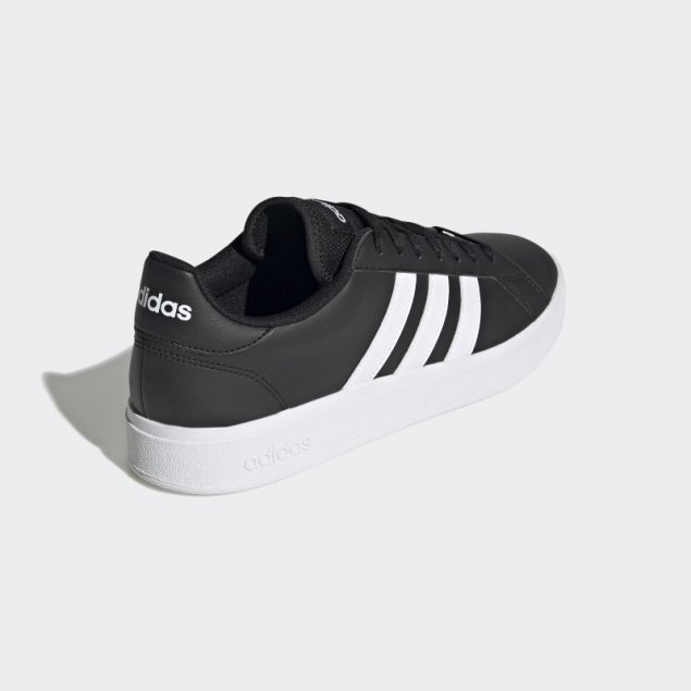 Adidas Grand Court Td Zapatos Casuales De Corte Estilo De Vida Negro