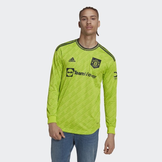 Camiseta Manchester United 22/23 Tercera Equipacion Autentica Manga Larga Adidas Slime