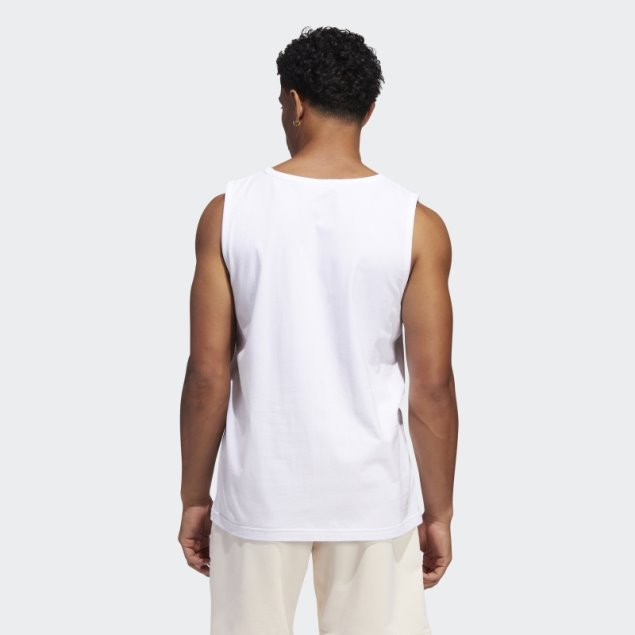 Adidas Blancas Harden Vol. 6 Canales 3 Camiseta Sin Mangas