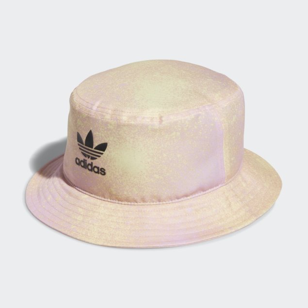 Gorro De Pescador Lila Con Estampado De Spray Adidas