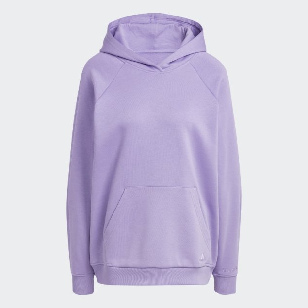Sudadera Con Capucha Violeta Adidas All Szn Fleece Boyfriend