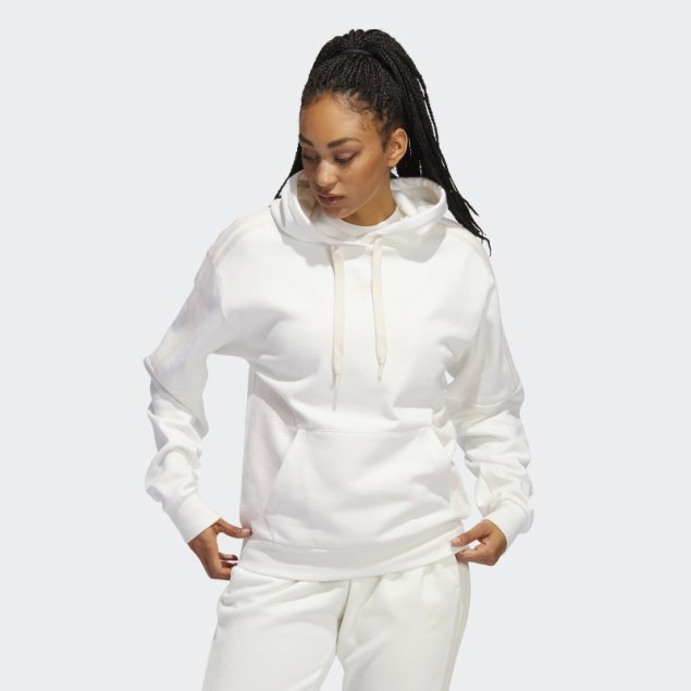 Sudadera Candace Parker Adidas Blanca