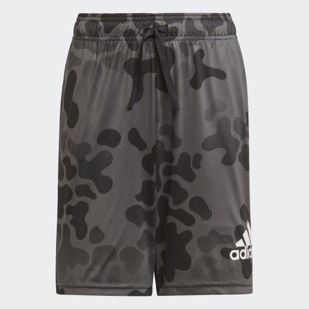 Adidas Negro Diseñado Para Mover Pantalones Cortos De Camuflaje
