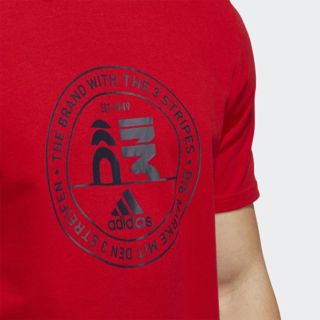 Adidas M Emb G T Escarlata