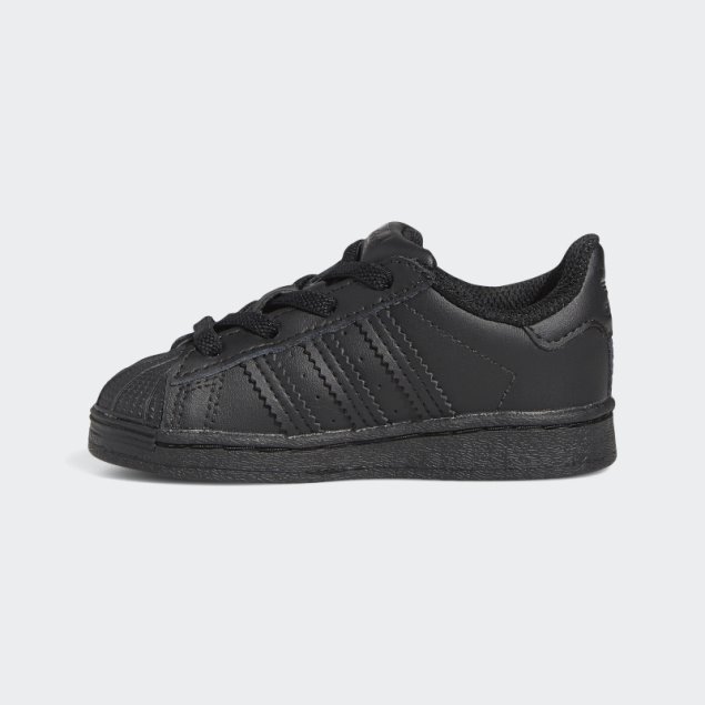 Superestrella Caliente Zapatos Adidas Negro
