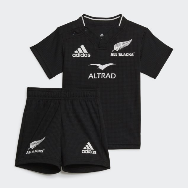 All Blacks Rugby Réplica Primera Equipación Bebé Adidas Negro
