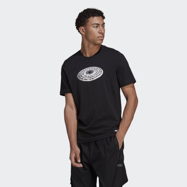 Ryv Camiseta Gráfica Adidas Negra