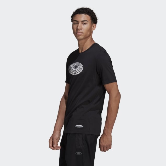 Ryv Camiseta Gráfica Adidas Negra