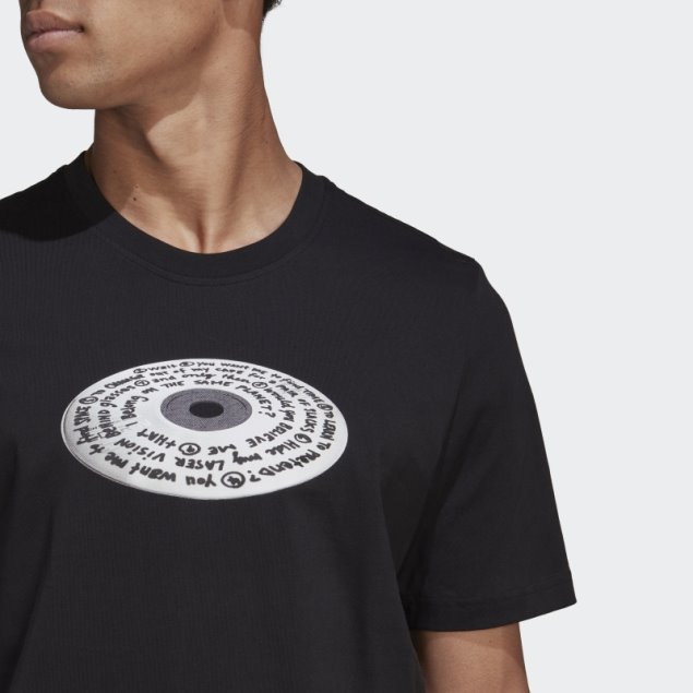 Ryv Camiseta Gráfica Adidas Negra