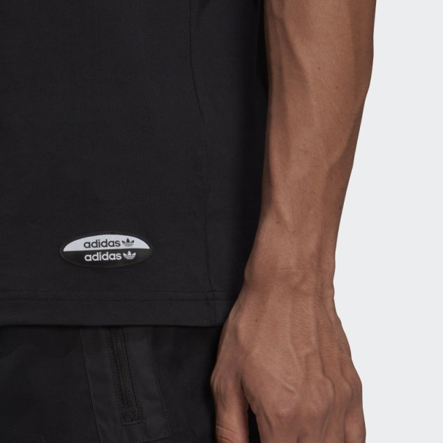 Ryv Camiseta Gráfica Adidas Negra