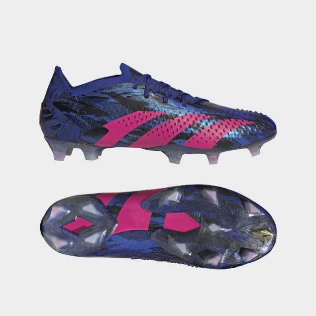 Botas Adidas Azules Predator Precision Paul Pogba.1 Bajo Para Terreno Firme