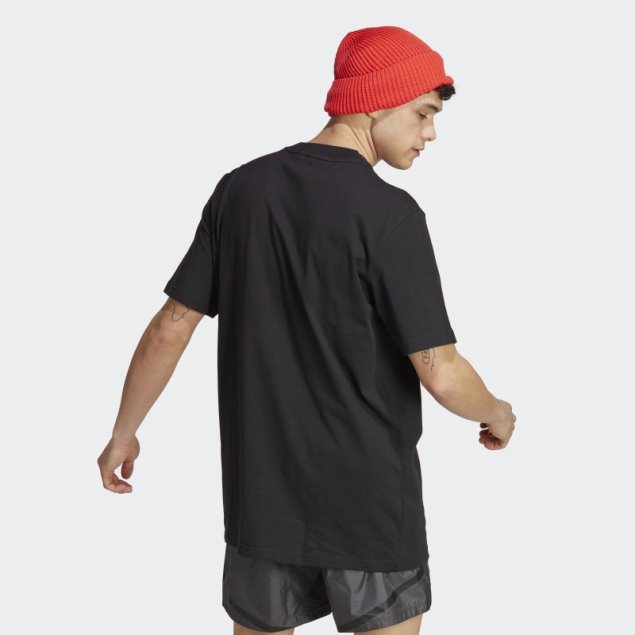 Camiseta Negra Adidas Future Icons Insignia De Deporte