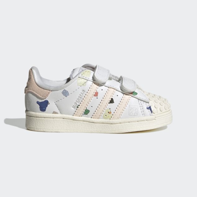 Blanco Caliente Adidas Superstar X Lego Zapatos