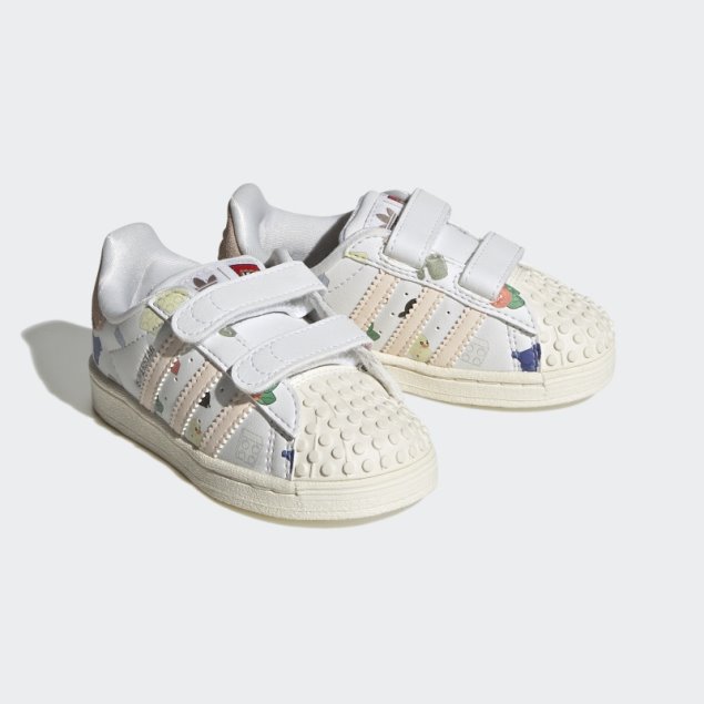 Blanco Caliente Adidas Superstar X Lego Zapatos