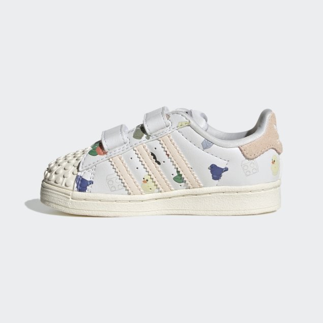 Blanco Caliente Adidas Superstar X Lego Zapatos