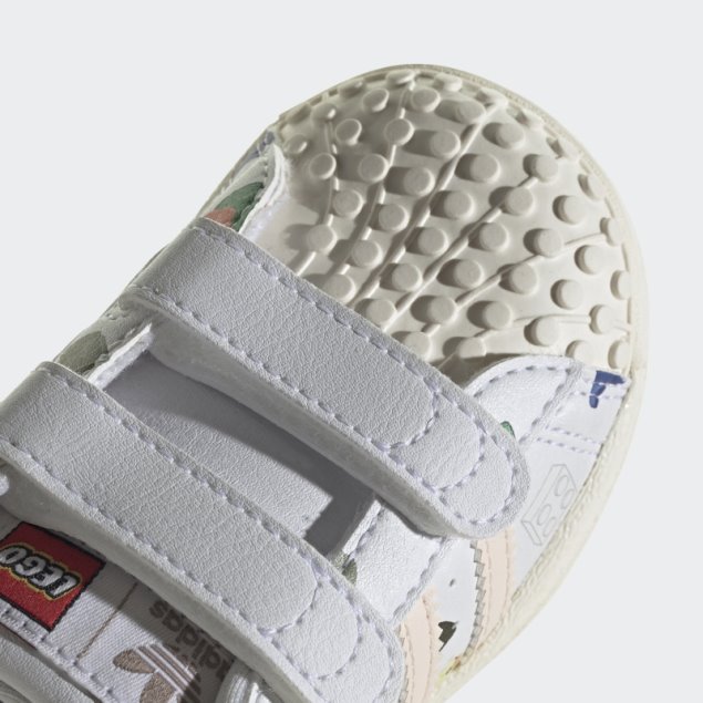 Blanco Caliente Adidas Superstar X Lego Zapatos