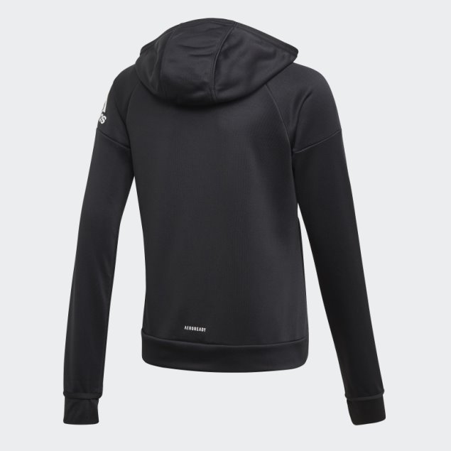 Sudadera Con Capucha Negra Adidas