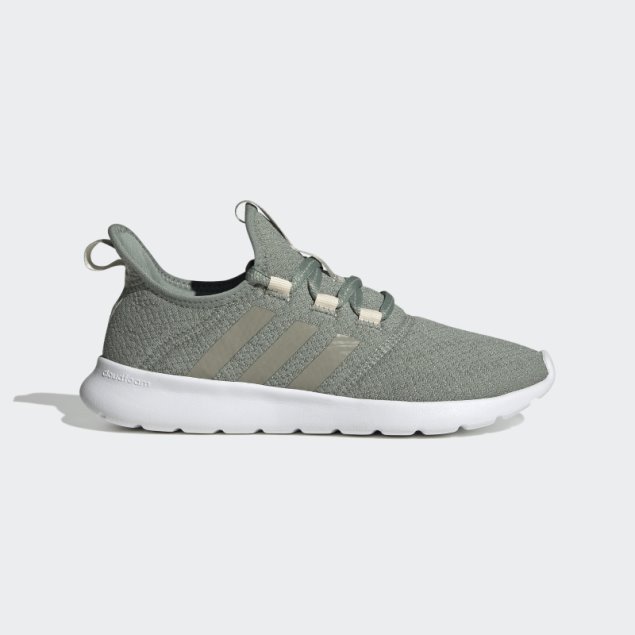 Zapatillas Cloudfoam Pure 2.0 Plata Verde Adidas