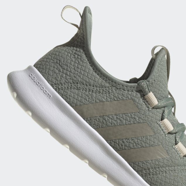 Zapatillas Cloudfoam Pure 2.0 Plata Verde Adidas