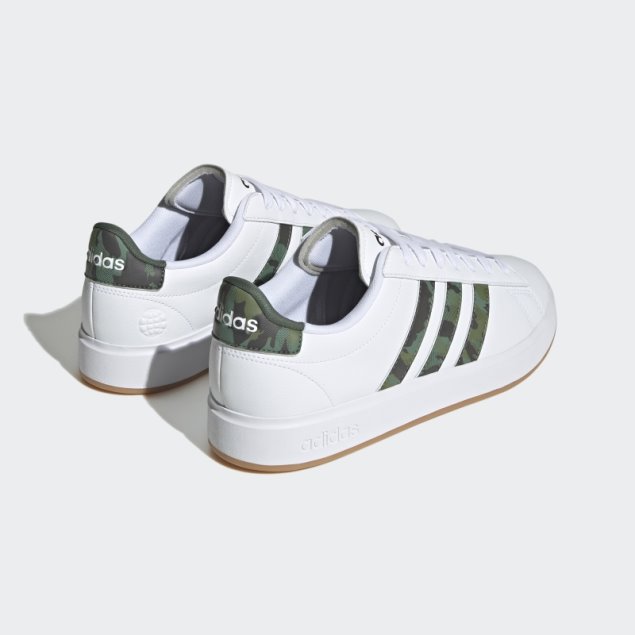 Adidas Grand Court Cloudfoam Lifestyle Court Comfort Zapatos Verde óxido