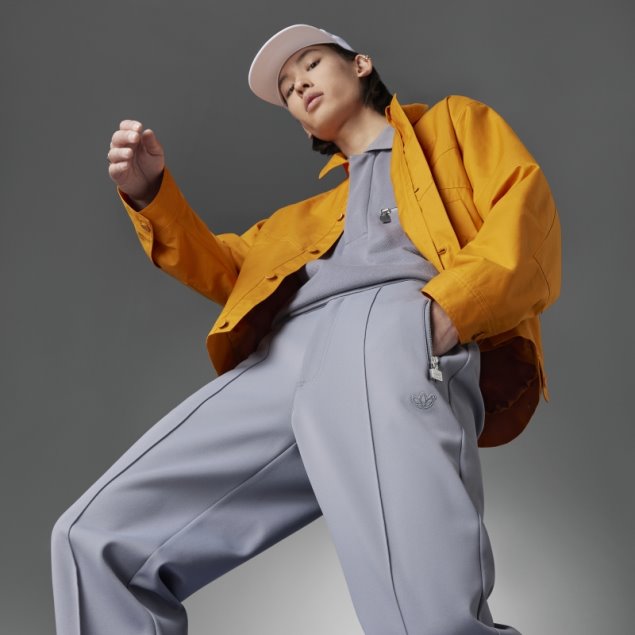 Pantalones De Chándal Tie-break Versión Gris Azul Adidas