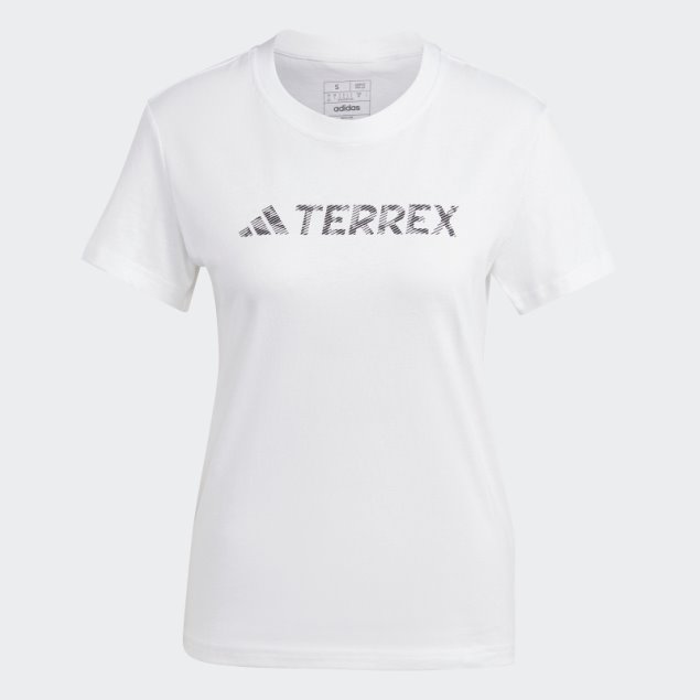Camiseta Terrex Classic Logo Blanco Adidas