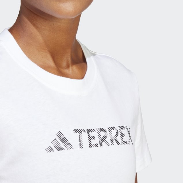Camiseta Terrex Classic Logo Blanco Adidas