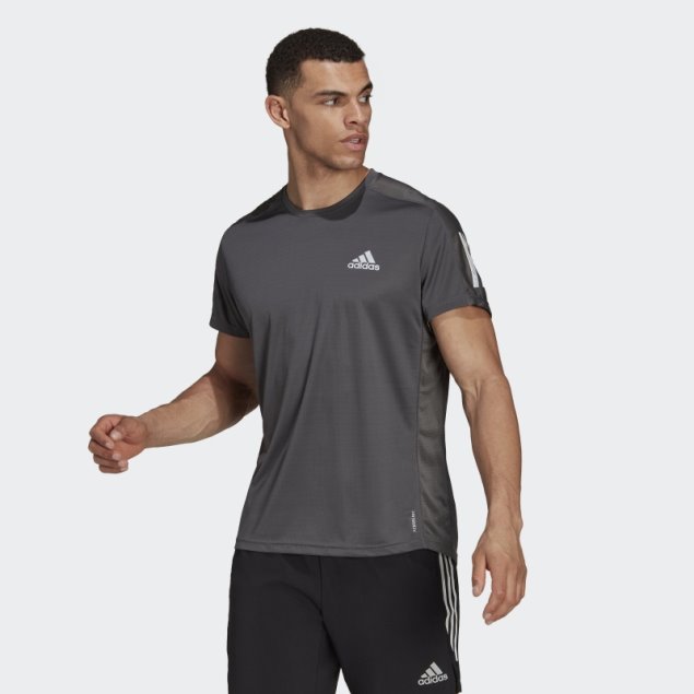 Camiseta Own The Run Gris Adidas