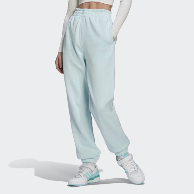 Adidas Joggers Azules De Forro Polar Adicolor Essentials